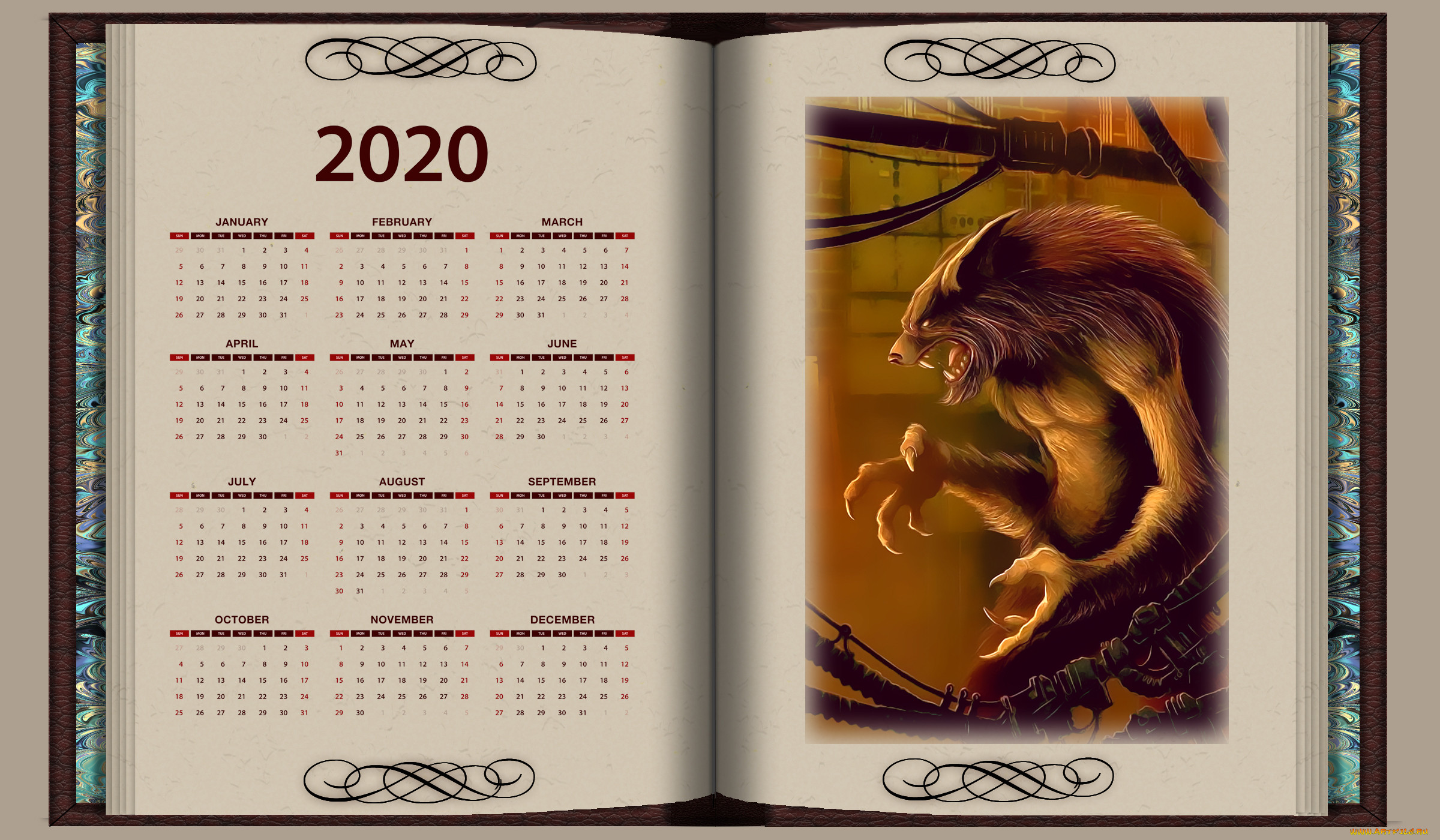 , , , , , , calendar, 2020